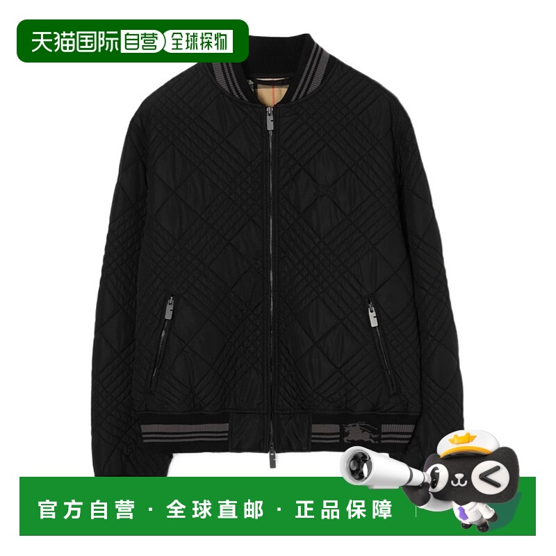 香港直邮Burberry 混纺飞行员棉服 81216051