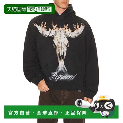 香港直邮Represent 男士 Cowboys 连帽衫卫衣 MLM100610英式