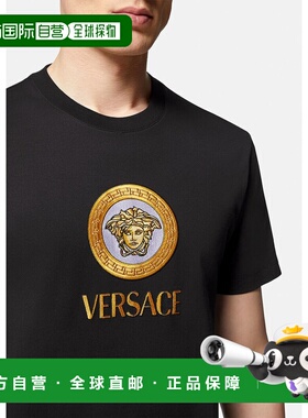 香港直邮Versace 美杜莎标志T恤 10084691A06059范思哲
