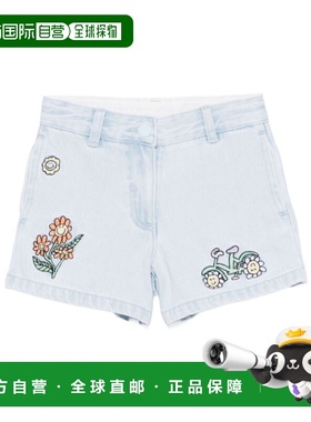 1h可退 香港直邮Stella McCartney 腰带环牛仔短裤 TW6A09Z0746