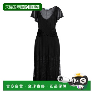 中长连衣裙 1h可退 女士 蓝色情人 black黑色 香港直邮Blumarine