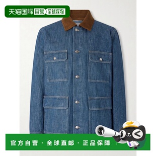 1h可退 香港直邮Loro Piana 诺悠翩雅 男士 Austin 灯芯绒饰边牛