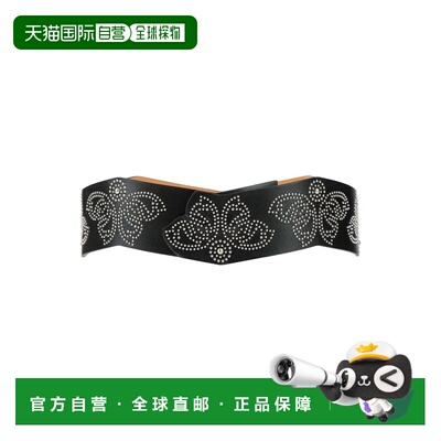 1h可退 香港直邮alaia 女士 高腰皮带 black黑色 舒适时尚