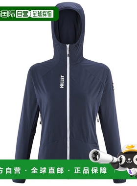 自营欧洲直邮Millet觅乐 TRILOGY ICON 女款软壳冲锋衣 藏青色