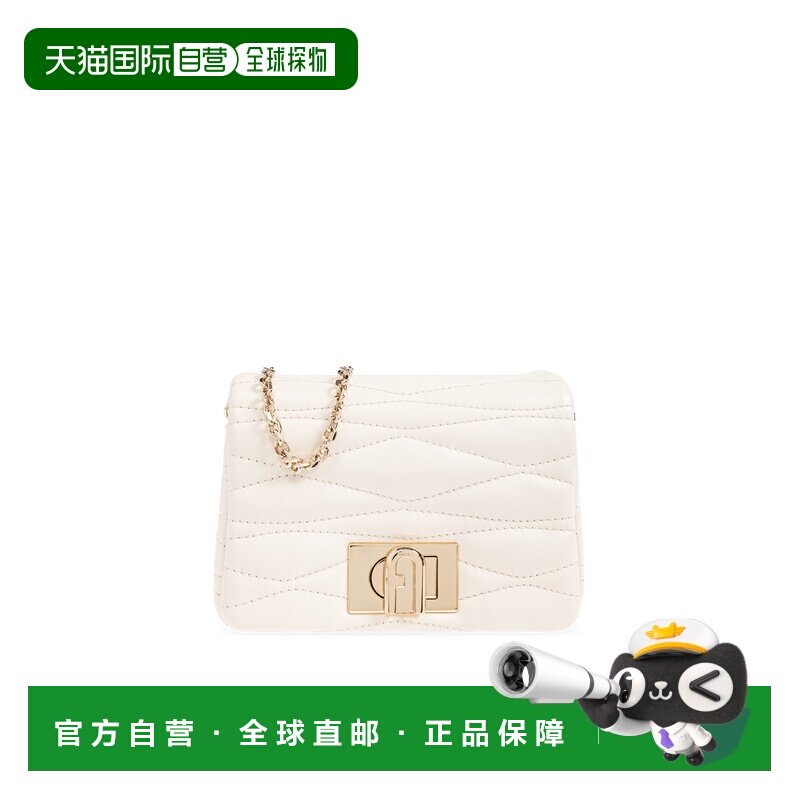 香港直邮FURLA 女士斜挎包 WE00735BX3221PANNA SS2025 白色
