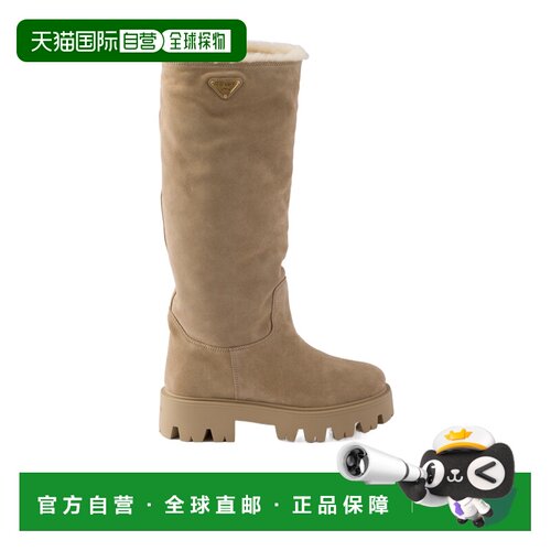 Prada 麂皮靴子 1W595O054FZF50 【付1H后可退】长靴高筒靴