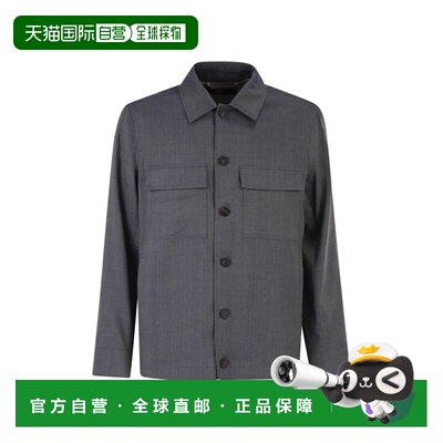 香港直邮PESERICO 男士夹克 R5275505792962 SS2026 灰色 Lightwe
