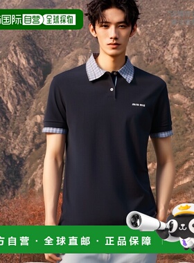 香港直邮Miu Miu 短袖Polo衫 MJN55515WDSOOO学院风缪缪