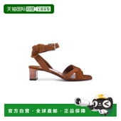 香港直邮Jimmy Rori Choo 1h可退 周仰杰 女士 绒面革凉鞋