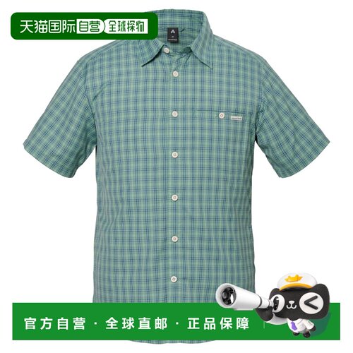 香港直邮mont-bell 男士衬衫 2304634GN CO 绿色 【付后1h可退】