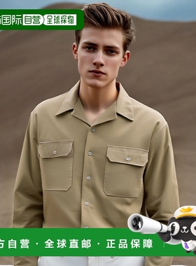 【99新未使用】香港直邮Prada 长袖翻领衬衫 SC76414JUSOOO