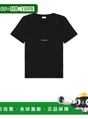 1h可退 香港直邮Saint Laurent 圣罗兰 女士 徽标T恤 464572YB2DQ