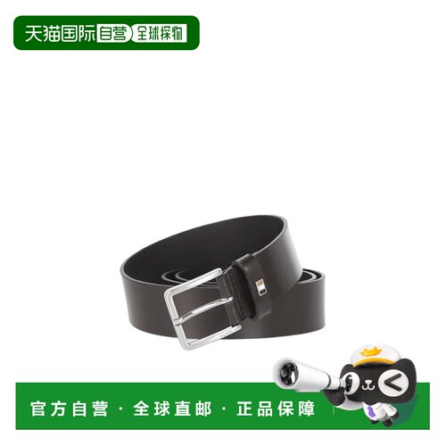 1h可退 香港直邮BOSS HUGO BOSS 男士腰带 50486839205 SS2026 黑