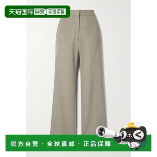 女士 Row Baer 羊毛长裤 brown棕 1h可退 6904W2454 香港直邮The