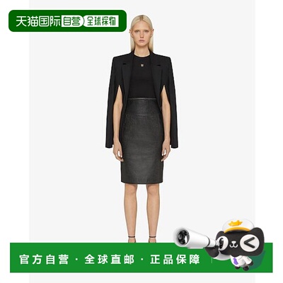 香港直邮Givenchy 披风夹克 BW30FP14RQ羊毛纪梵希斗篷