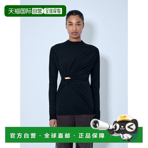 香港直邮Bottega Veneta 葆蝶家 女士 扭纹长袖上衣 869452V4YX0