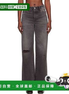 1h可退 香港直邮Our Legacy 女士 灰色 Treble Cut 牛仔裤 W4255T
