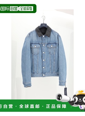 1h可退 香港直邮dior 迪奥 桀傲 男士 CON INSIDE 牛仔藤格纹夹克