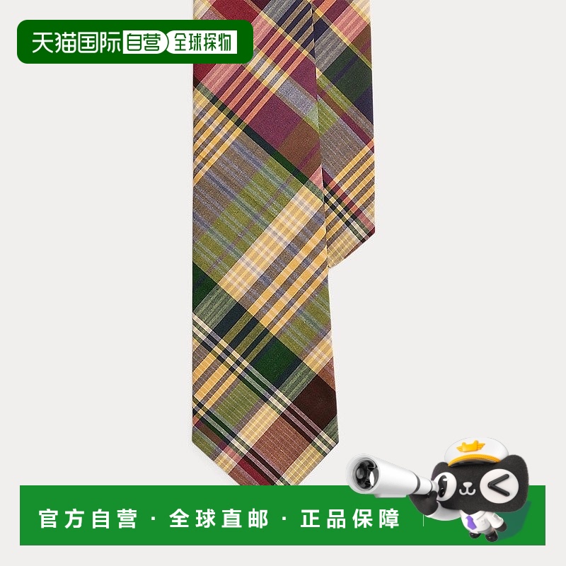自营欧洲直邮RALPH LAUREN拉夫劳伦Polo苏格兰棉领带