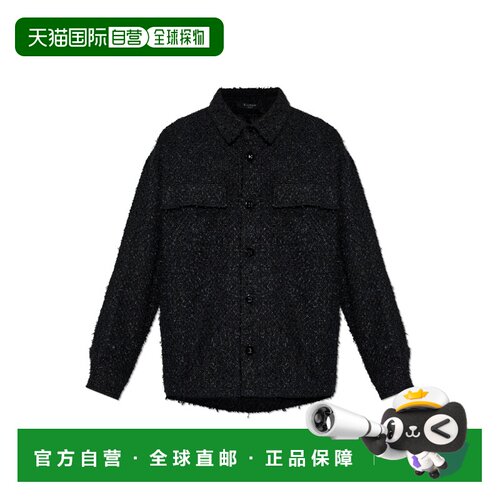 香港直邮BALMAIN 男士衬衫 GH1TH880CG520PA SS2026支付后1h可退