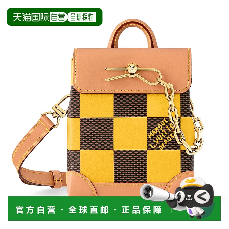 1h可退 欧洲直邮LV路易威登 25春夏LVU8R7D4YEL 男士单肩包流行
