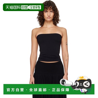 1h可退 香港直邮Wolford 女士 黑色 Fatal Sleeveless 上装 50799