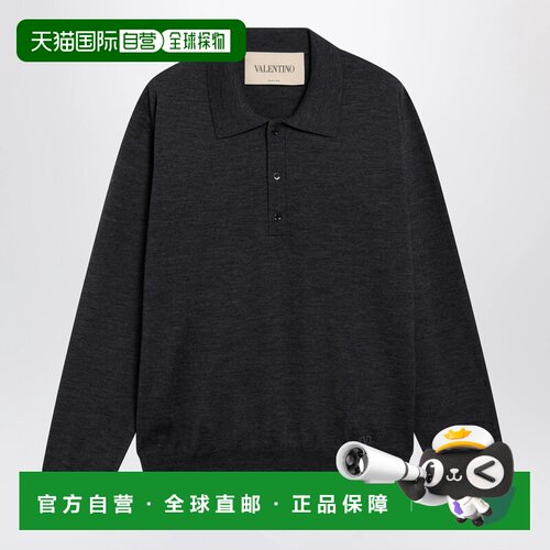 香港直邮VALENTINO 男士POLO衫 9V3KP04UBH9081 AW2支付后1h可退