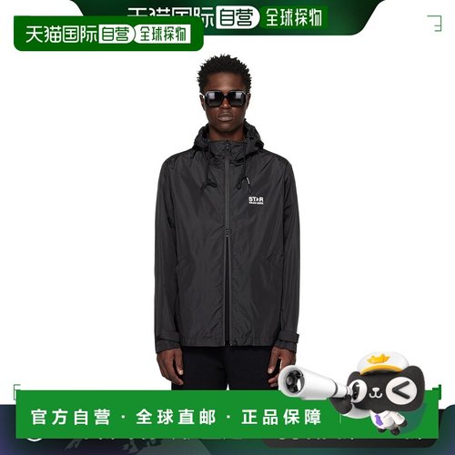 香港直邮GOLDEN GOOSE 男士 logo印花防风夹克 GMP01032P000596