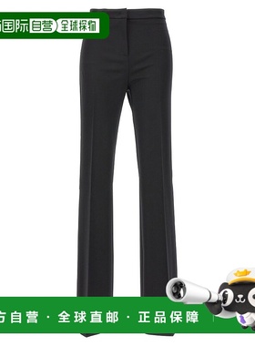 香港直邮Pinko 品高 女士 高腰精裁喇叭裤长裤 100054A0HM女装