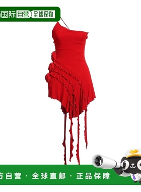 香港直邮Blumarine 蓝色情人 女士 单肩连衣裙 red红色 舒适时尚