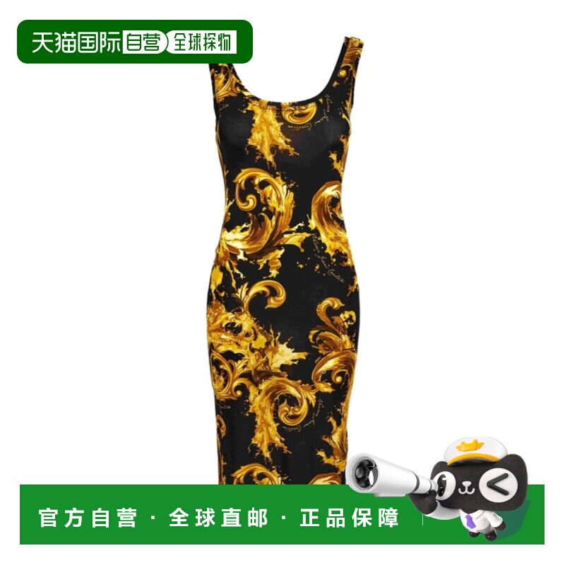 1h可退 香港直邮VERSACE JEANS 女士连衣裙 80HAO946JS533G89 SS2