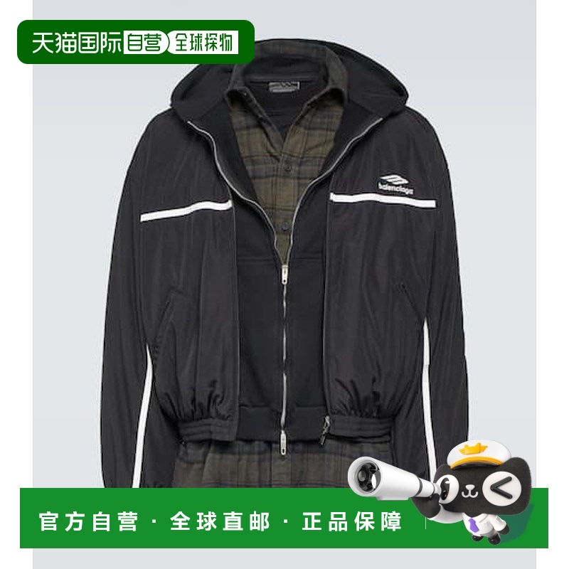 1h可退 香港直邮Balenciaga 巴黎世家 男士 3B Icon 运动层叠感拉