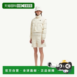 欧洲直邮Moncler/盟可睐 二合一马鞍短款羽绒服可拆卸女装背心