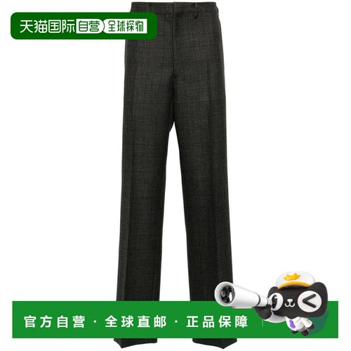 香港直邮PRADA 男士休闲裤 UPA66915OWF0308 AW2024 灰色 PANTALO