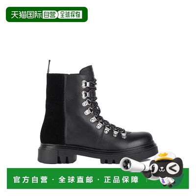 1h可退 香港直邮barbour 巴伯尔 女士 DRAKE 徒步靴子 LFO0538BK1