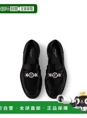 自营LV路易威登 Mocassin plat District 平底鞋皮鞋乐福鞋单鞋