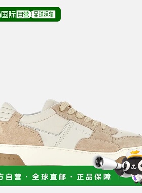 自营欧洲直邮Hogan Chamallow米白色运动鞋