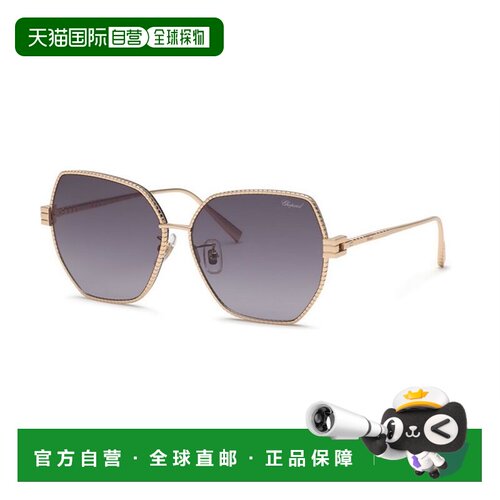 香港直邮CHOPARD 女士太阳镜 SCHL28M0300 CO 金色配饰