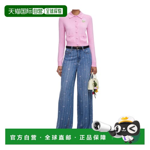 香港直邮SELF-PORTRAIT 女士针织衫 PF26143CP AW2026 蓝色 刺绣