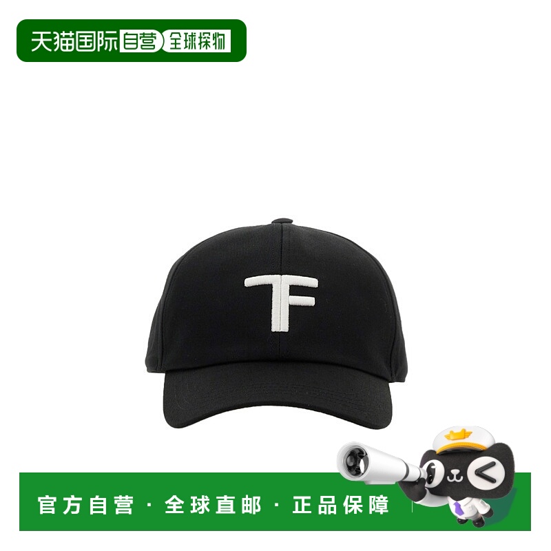 香港直邮Tom Ford 徽标帽子 MH004TCN057G