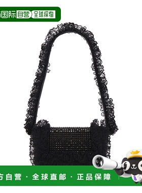 香港直邮Self-Portrait 女士 x Christopher Kane 水晶蕾丝包包 S