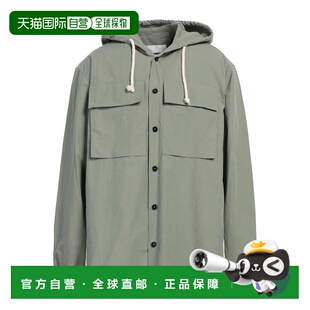 吉尔 Sander 桑达 男士 green绿色 1h可退 纯色衬衫 香港直邮Jil