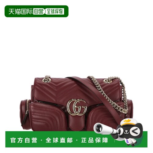 1h可退 香港直邮GUCCI 女士斜挎包 795228AADPJ6207 AW2024 红色