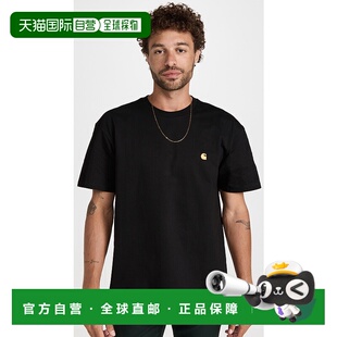 1h可退 香港直邮CARHARTT WIP 男士 Chase 短袖 T 恤 colorful花