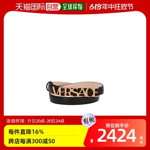 香港直邮Versace 1002202DV3T1B00V 黑色皮带