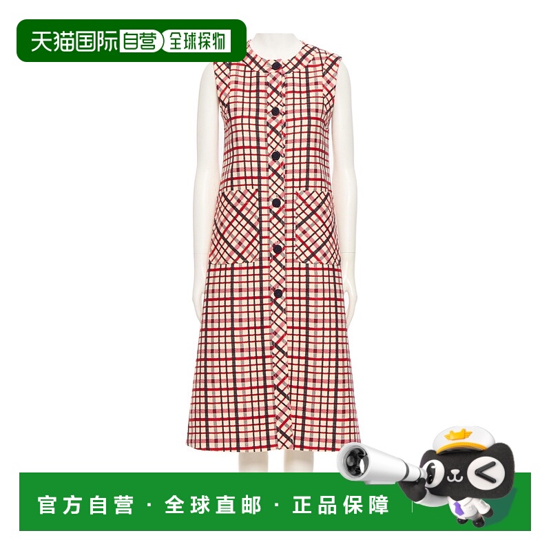 香港直邮Valentino 圆领无袖连衣裙 BCF0K09FT