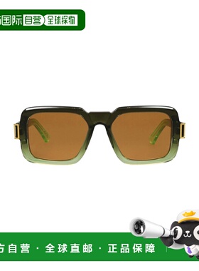 1h可退 香港直邮Marni 玛尼 女士 太阳眼镜 green绿色 舒适时尚