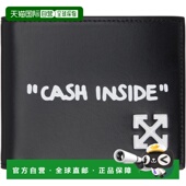 香港直邮off 钱包 white 黑色 1h可退 Quote 男士 Jitney OMNC098