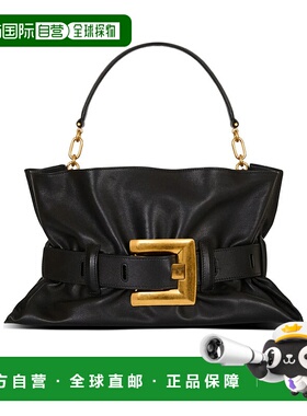 1h可退 香港直邮Balmain 中号 Anthem 腰带细节手提包 GN1KK990LS