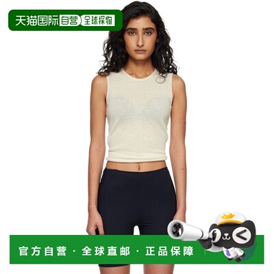 香港直邮SKIMS 女士 灰白色 Featherweight Cashmere 背心 TPTNK1